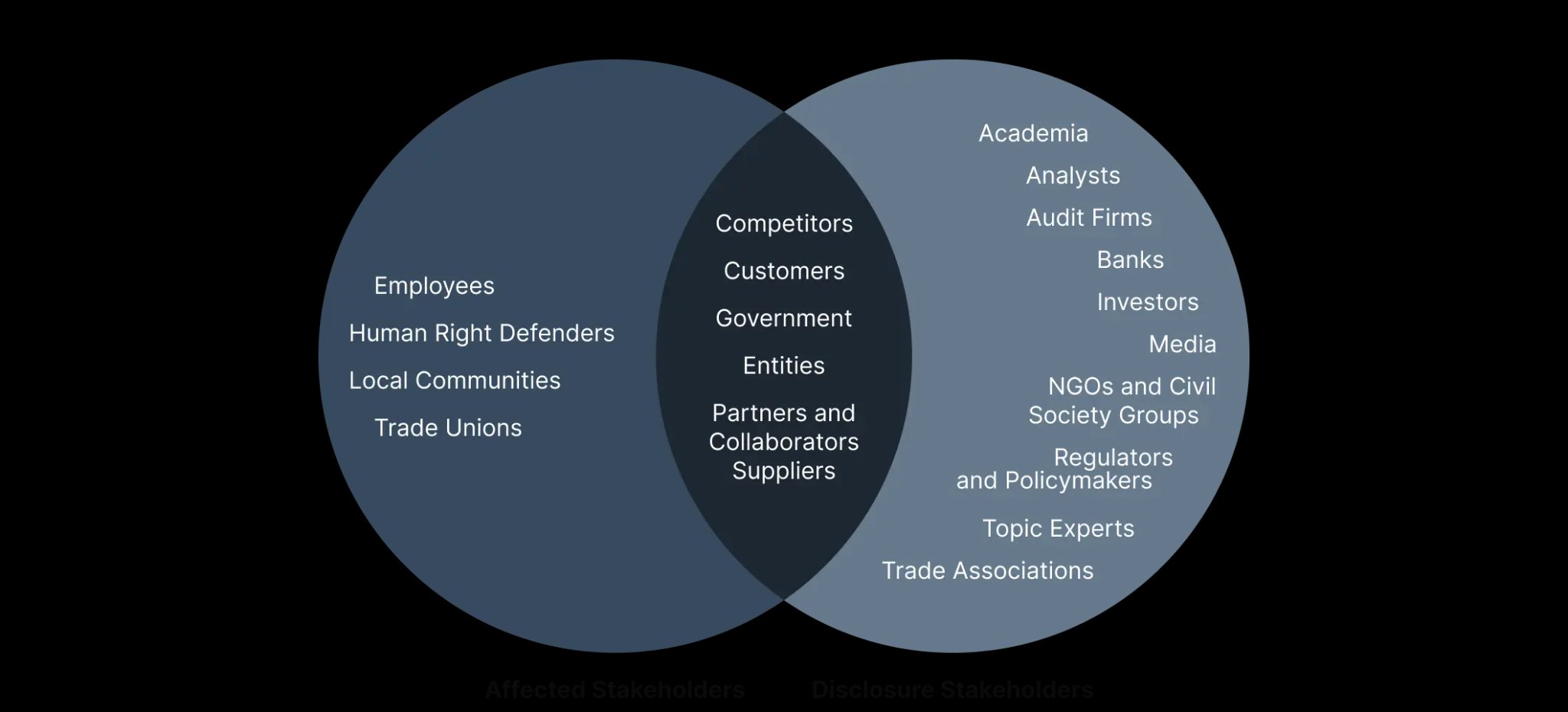 Stakeholder mapping