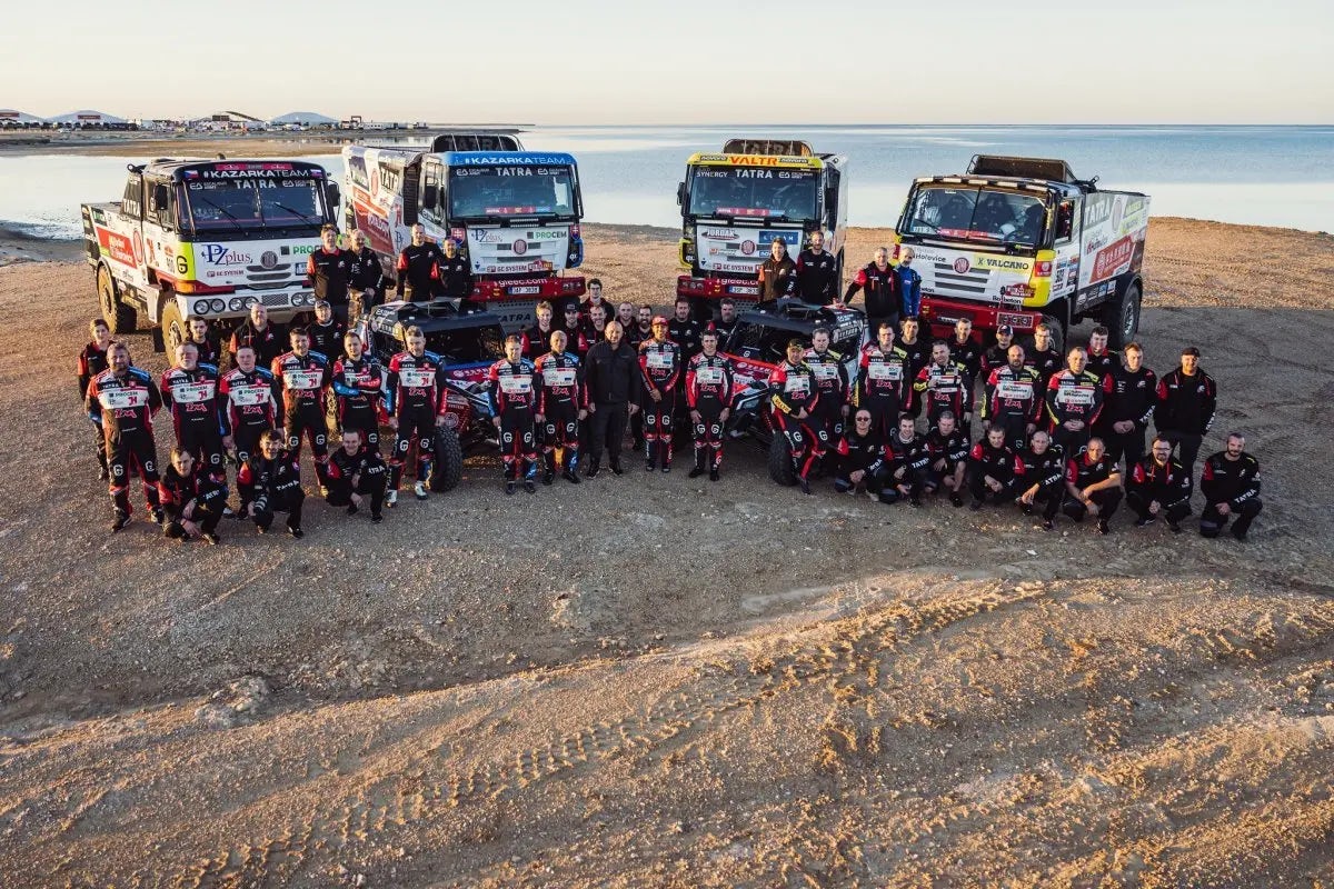 Tatra and Czechs are doing well at this year's Dakar