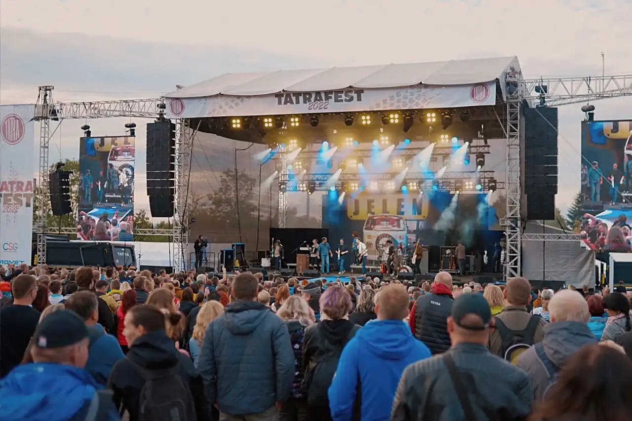 TATRA FEST music festival for CSG and Promet Group employees