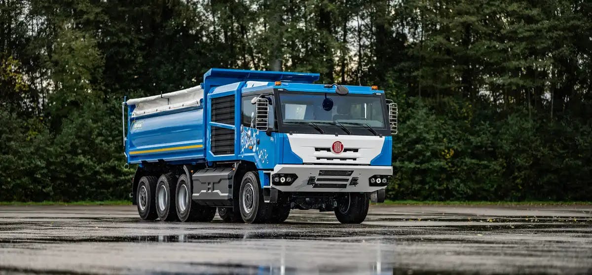 A major innovation in the CSG Group is the development of the hydrogen Tatra