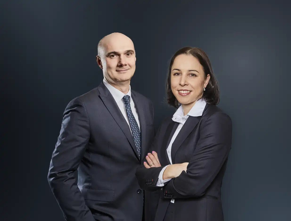 Michaela Katolická a David Chour, top management CSG