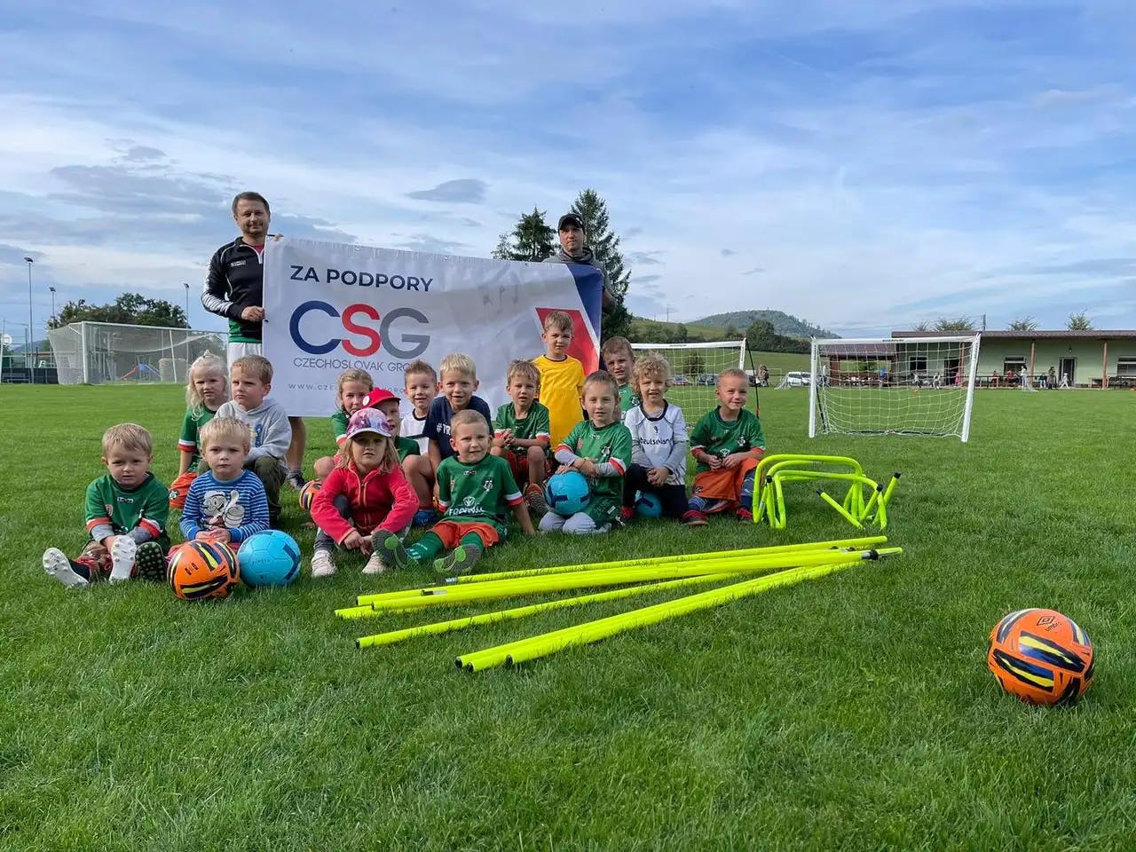 Purchase of training aids for youth football in TJ Sokol Ženklava z.s.