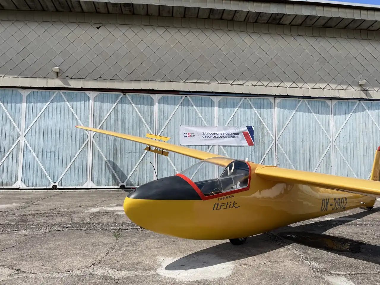Financial support for gliding camp of Aeroclub Chrudim