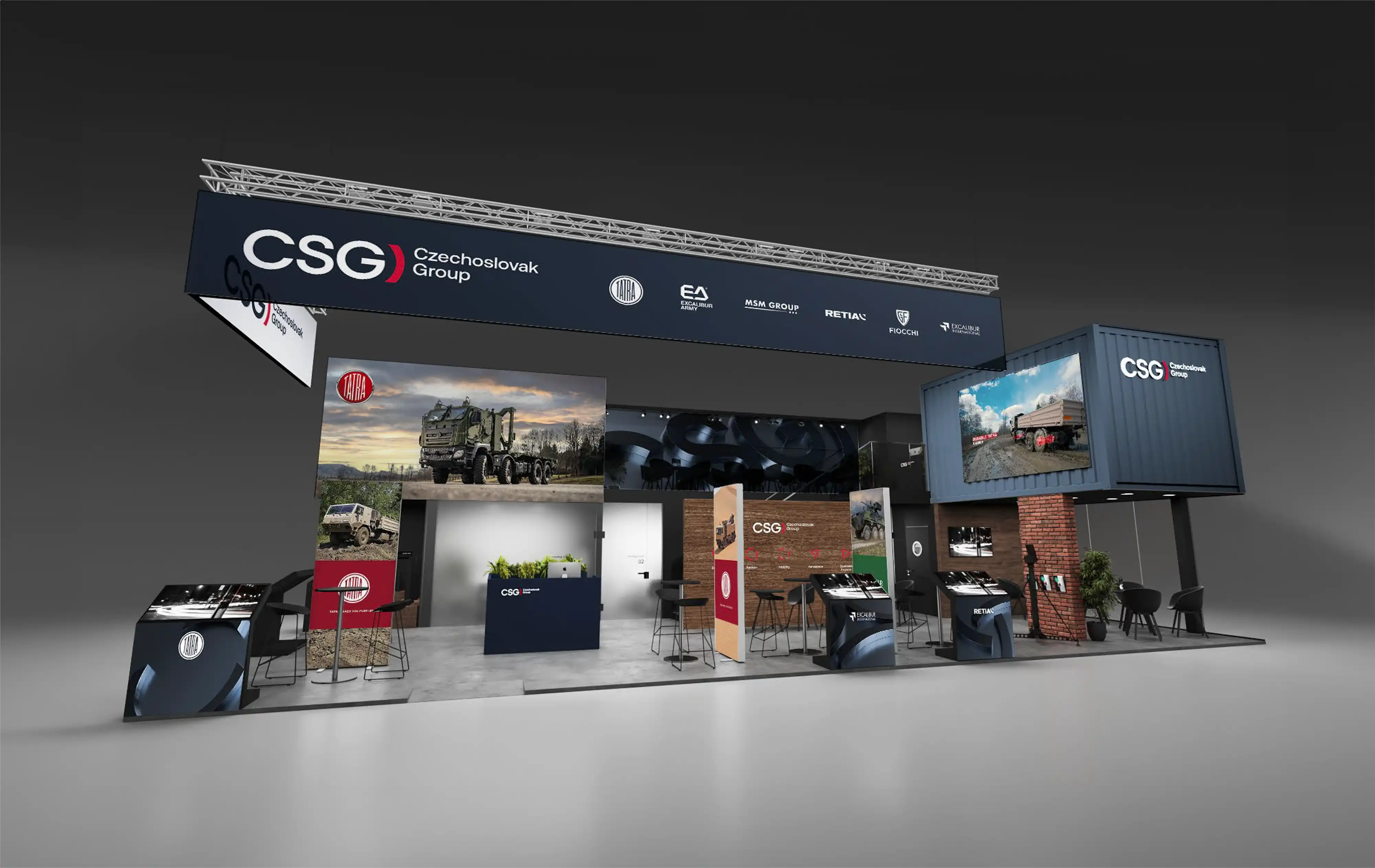CSG booth at WDS 2024